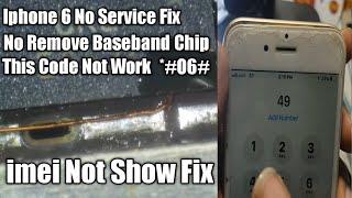 iphone 6 No Service Solution  imei Not Show Fix | By Jahanzeb Repairing