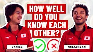 Daniel & McLachlan | Japan | How well do you know each other?