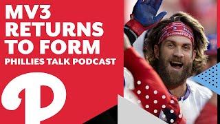 Bryce Harper back to his MVP self at a perfect time? | Phillies Talk Podcast