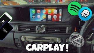 Apple CarPlay & Android Auto for Lexus GS 2012-2020