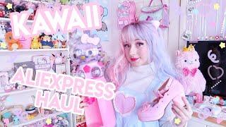 KAWAII ALIEXPRESS HAUL  SANRIO + KAWAII AESTHETIC