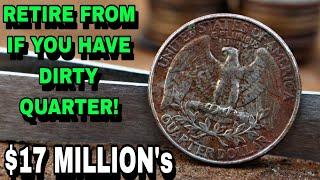 Top 10 Silver Washington Quarters That Could Make You a Fortune! Valuable Quarter to Look for!!