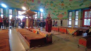 Visit to The Great Drigung Kagyud Lotus Stupa with Venerable Dorzin Dhondrup Rinpoche.