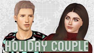 Holiday Couple | A Sims 3 CAS | A Collab with AuroraSims + CC LIST!