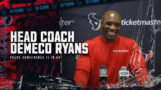 DeMeco Ryans on the Texans' 34-10 win over the Cowboys