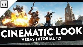 How To Make Gameplay Footage Look Cinematic - Vegas Pro 15 Tutorial #21