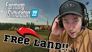 HOW TO GET FREE LAND!! - Farming Simulator 22 -