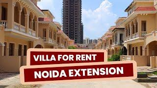 Villa for Rent in Noida | Amrapali Leisure Valley Villas | Noida Extension | Greater Noida West