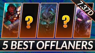 TOP 5 NEW BROKEN OFFLANERS in 7.37d - Best META Pos. 3 Heroes - Dota 2 Meta Guide