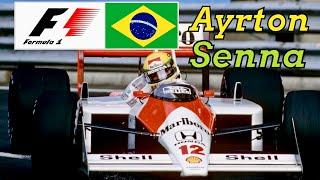 F1 Classic Onboard: Ayrton Senna's McLaren MP4/4 V6 - Brazilian GP | F1 2018