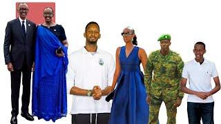 Amateka y’Abana 4 ba Perezida Kagame