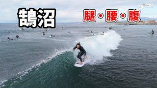 2025年1月4日（土）湘南 鵠沼 サーフィン Surfing 空撮 ドローン drone