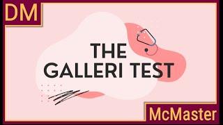 The Galleri Test