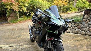 Running Some Errands - Kawasaki Ninja H2 (Tuned). 