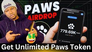 PAWS AIRDROP TRICK: How to Get Unlimited Paws Airdrop - Unlimited Invite Friends on Paws Airdrop