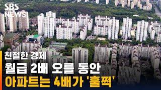 월급 2배 오를 동안, 서울 30평형 아파트는 4배 뛰었다 / SBS / 친절한 경제