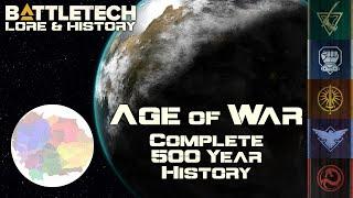 BattleTech Lore & History - Age of War: A Complete 500 Year History (MechWarrior Lore)