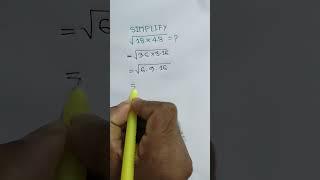 Square root math | #shorts #shortmath #shots #maths #math #matholympiad