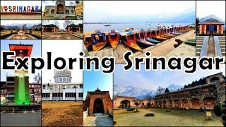 Explore Srinagar - Kashmir - Places to Visit - Dal Lake, Pari mahal, Gardens, Mosque