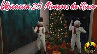 (Outfits) SKIN Muñeco De Nieve , Ubicación 25 Muñecos De Nieve . Corre Solo Esta Semana. GTA 5