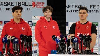 Cedi Osman, Sarper David Mutaf ve Melih Tunca'dan Açıklamalar