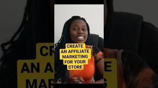 How to Create an Affiliate Marketing #shopify#dropshipping #affiliatemarketing#shopifytutorial