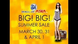 SM Mall of Asia Big! Big! Summer Sale Commercial