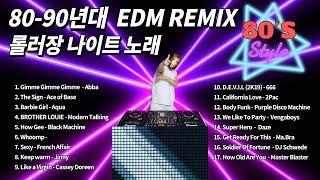 80~90년대 롤러장 노래 나이트댄스곡모음 Best Euro-Disco, Synth-Pop & Dance music Hits