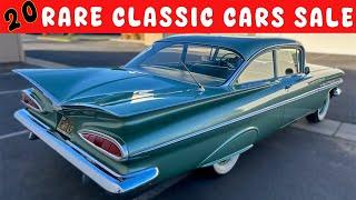 21 Old Classic Cars for Sale by Owners: Unmissable Bargain Deals!