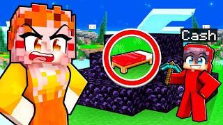 TROLLING My Crush in BEDWARS! (Minecraft)