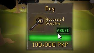 THE *BROKEN* MAGIC WEAPON NOBODY KNOWS ABOUT? (ACCURSED SCEPTRE) + 15M PKP GIVEAWAY! - Roat Pkz RSPS