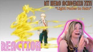 MY HEART IS BROKEN! My Hero Academia 7x11 "Light Fades to Rain" - reaction & review