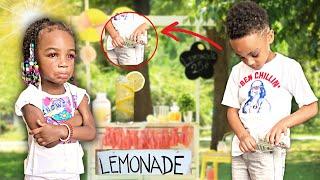 Boy STEALS MONEY FROM GIRL AT LEMONADE STAND, HE INSTANTLY REGRETS IT |