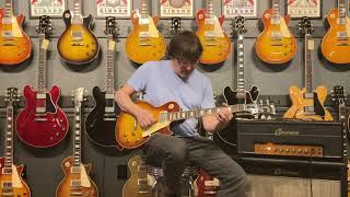 2020 Gibson 1959 R9 Les Paul Standard Reissue Iced Tea with Germino Classic 45 Amplifier