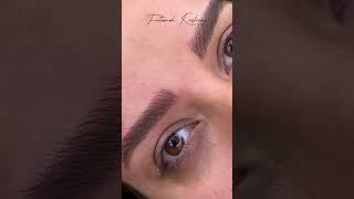 Перманентный макияж бровей️ |Мастер PMU @fatemehkashani_pmu #hanafy #pmu #permanentbrows #перманент