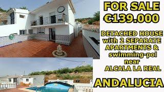 €139.000-Detached rural house FOR SALE near Alcala la Real, Andalucia property for sale