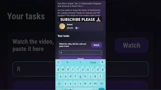 Earn big in crypto | Part 4 Tapswap video code | Earn big in crypto tapswap Code