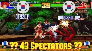 FT10 @kof98: JTY2014 (KR) vs yongsan_pig (KR) [King of Fighters 98 Fightcade] Nov 3