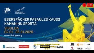 LIVE 2025 FIL Luge Eberspaecher World Cup - Sigulda (live) - stream