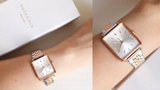 Rosefield The Boxy Watch (Silver Rose Gold) Review