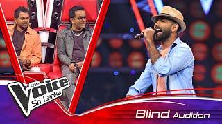 Suresh Indika | Desperado | Blind Auditions | The Voice Sri Lanka