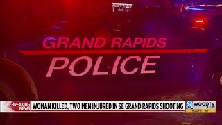 Woman dead, 2 hospitalized after GR shooting