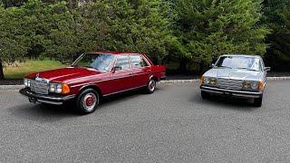 THE BEST AUTOMOBILE EVER BUILT !!! 1978 Mercedes-Benz 300D and 1983 300D Turbo 7/21/24