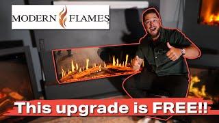 Our best selling electric fireplace just got better!!  ( Modern Flames Orion Multi UPGRADE!! )