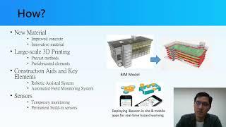 Dr. Yi-Min Huang - 3D Printing Application for Smart Construction