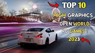 Top 10 New FREE REALISTIC Open World Games for PC 2023