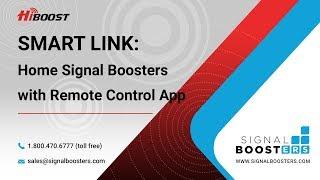 HiBoost Home Smart Link Boosters with remote control app | SignalBoosters.com