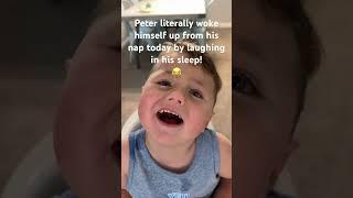 Happiest kid in the whole world. #cerebralpalsy #tuba1a #perfectpeter #cutebaby #uplifting