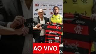  AO VIVO APRESENTAÇÃO DE NEYMAR NO FLAMENGO