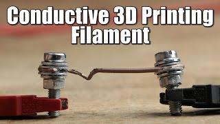 Conductive 3D Printing Filament - Resistance/Power Test